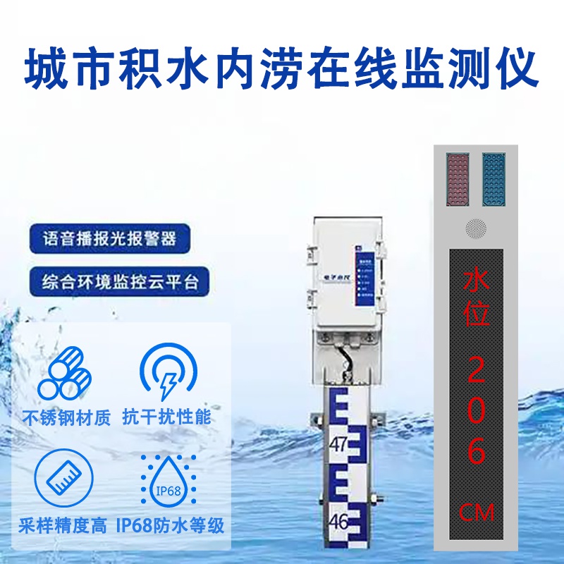 城市积水内涝在线监测仪