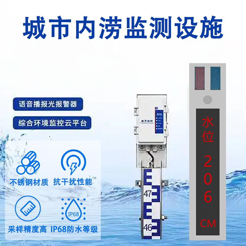 城市内涝监测设施