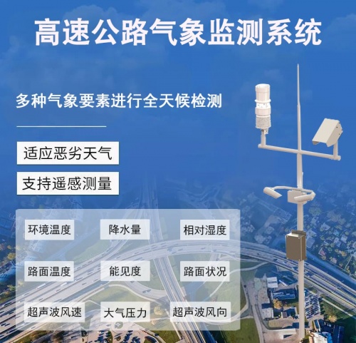 高速公路气象监测系统：守护行车安全的气象哨兵